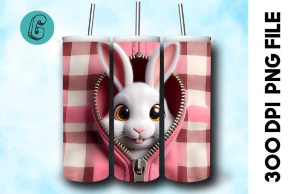 Enhance Your Creative Projects with Rabbit 3D Valentine Tumbler Wrap 34