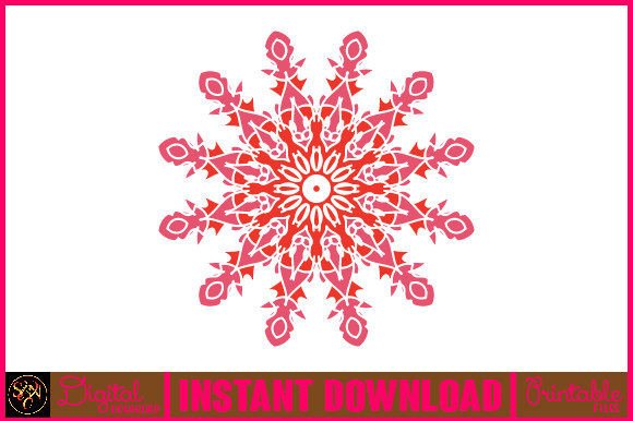 Mandala 3D Layered SVG Cut File-177: A Versatile Creative Asset for Print and Digital Projects