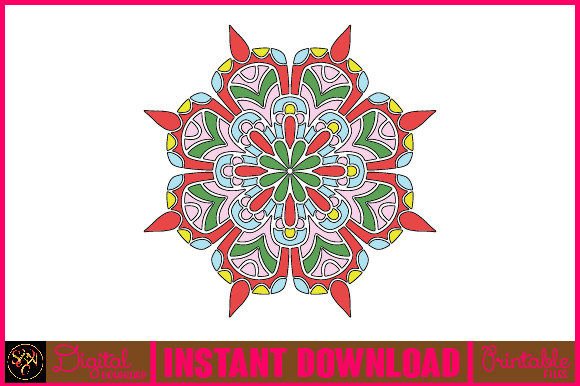 Mandala 3D Layered SVG Cut File-178: A Versatile Design for Print and Creative Projects