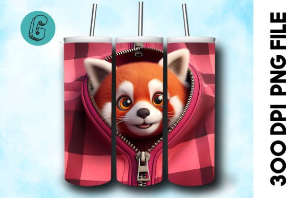 Valentine Red Panda 3D Tumbler Wrap 34: Strategic Use for Creative and Marketing Goals